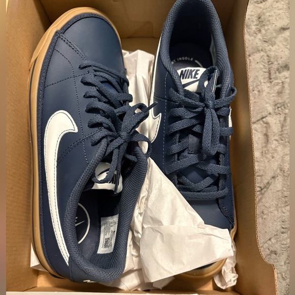 Nike Other - Nike Court Legacy GS‎ Sneakers Thunder Blue White Youth Size 7Y New